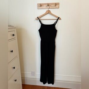 Black Jumpsuit with Pockets